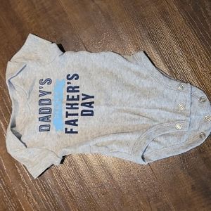 Baby Boy Fathers Day Bodysuit Onesie